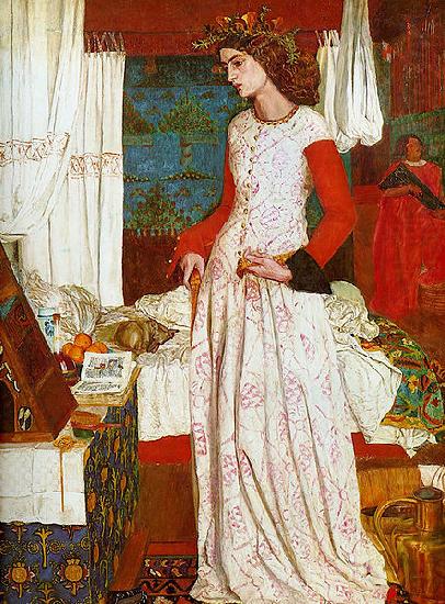 William Morris Davis Konigin Ginevra china oil painting image